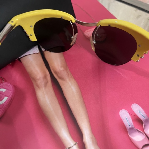 Prada Wayfarer Tinted Sunglasses - Picture 5 of 6